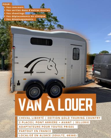 Van 2 places à louer | alsace & france 