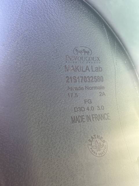 Selle Devoucoux Makila Lab 17,5 