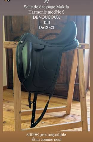 Dressage-devoucoux makila harmonie s 2023