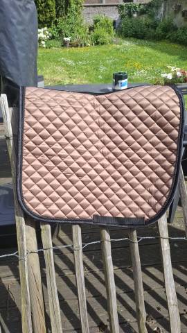 Tapis de selle Horsegear dressage Full cuivré presque n