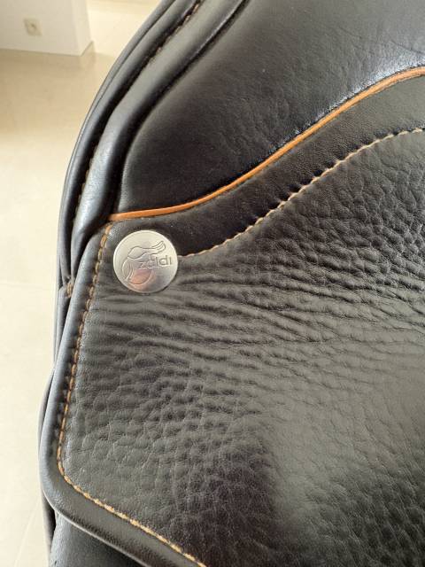 Selle dressage Zaldi SanJorge 17&acute; noire