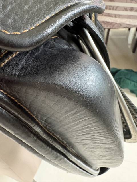 Selle dressage Zaldi SanJorge 17&acute; noire