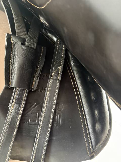 Selle dressage Zaldi SanJorge 17&acute; noire