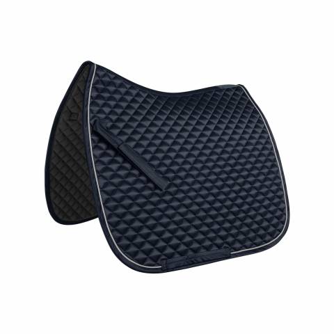 Tapis de Selle F&eacute;lix Glam Bleu marine - Waldhausen - Mousse amortissante