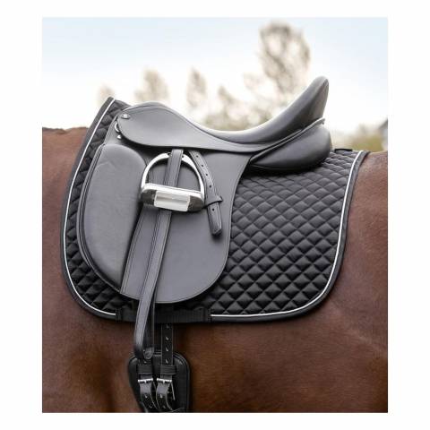 Tapis de selle Felix Glam Dressage Noir - Waldhausen - Élégance et confort