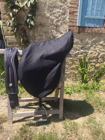 Selle mixte Clercelin 17"