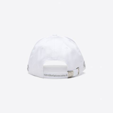 Casquette Cavalleria Toscana blanche 100% coton