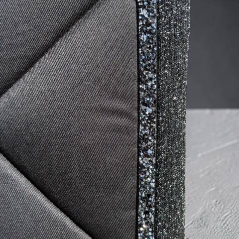Tapis de selle bord lurex - JU&PA - &Eacute;l&eacute;gance et confort