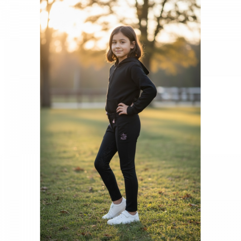 Pantalon d'&eacute;quitation Olivia - JU & PA - Tissu stretch