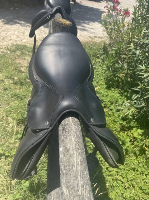Selle Forestier Seoul 17.5 2A Noire Toute Buffle 