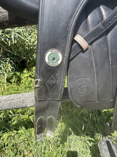 Selle Forestier Seoul 17.5 2A Noire Toute Buffle 