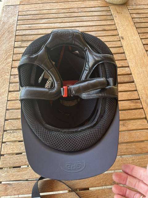 CASQUE GPA SPEED AIR 2X-NEUF-bleu marine