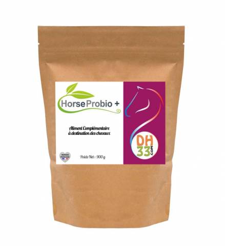 Horse Probio + : Probiotique et Prébiotique - DistriHorse33 - 900 g