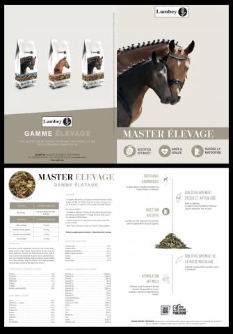 Lambey Master Elevage 20Kg - Poulain / Poulinière