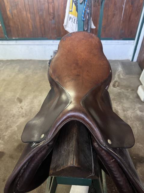 Selle CSO cuir marron