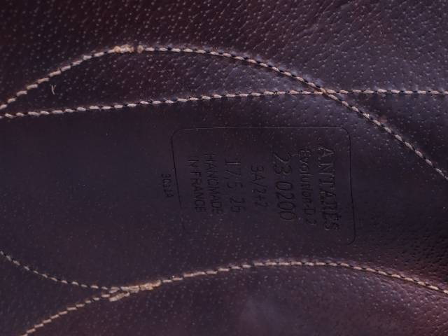 Selle Antar&egrave;s Evolution D2 2023 17,5 pouces Q3A/2+2
