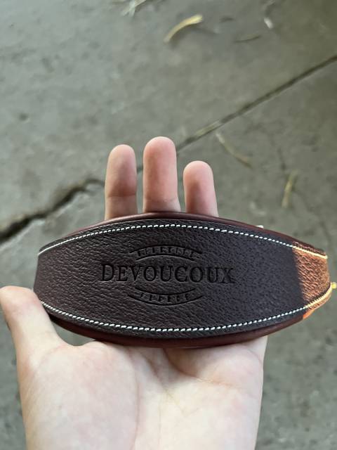 licol en cuir devoucoux neuf 