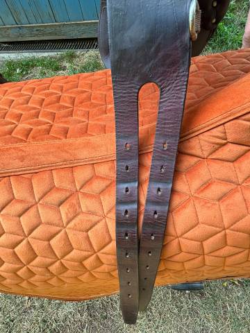 Selle Antares Monoquartier Connexion 17,5 veau Marron