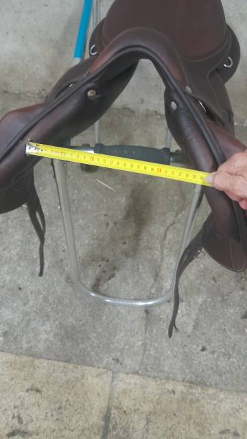 Selle Antares Monoquartier Connexion 17,5 veau Marron