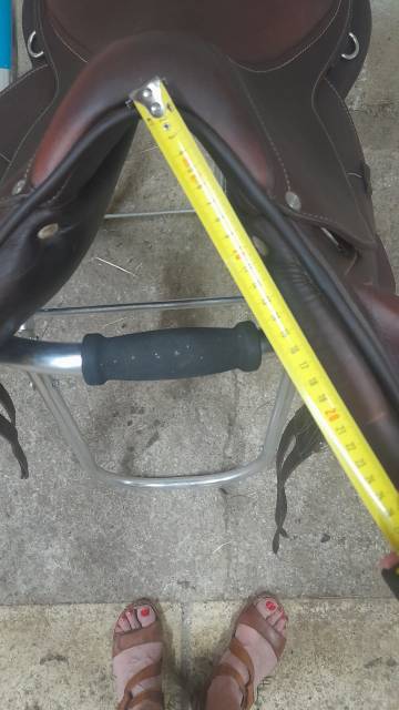 Selle Antares Monoquartier Connexion 17,5 veau Marron