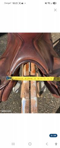 Selle mixte Prestige mod&egrave;le Michel Robert Robert  Taille 17 pouces