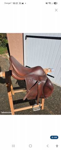 Selle mixte Prestige mod&egrave;le Michel Robert Robert  Taille 17 pouces
