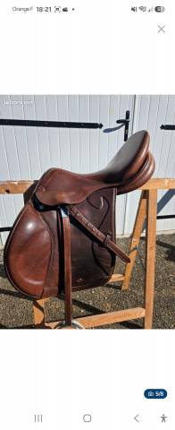 Selle mixte Prestige mod&egrave;le Michel Robert Robert  Taille 17 pouces