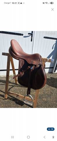 Selle mixte Prestige mod&egrave;le Michel Robert Robert  Taille 17 pouces
