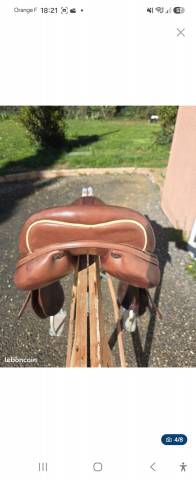 Selle mixte Prestige mod&egrave;le Michel Robert Robert  Taille 17 pouces