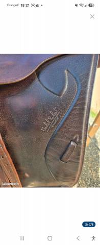 Selle mixte Prestige mod&egrave;le Michel Robert Robert  Taille 17 pouces