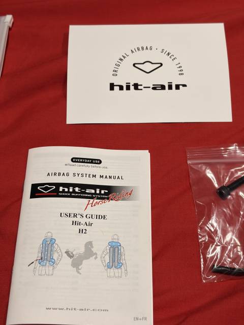 air bag Hit Air complet 3 bleu