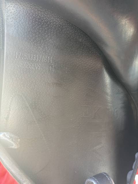 Selle &eacute;quipe EK26 noir 