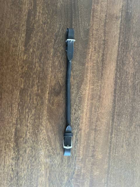 Lanière pour selle Club Norton noire