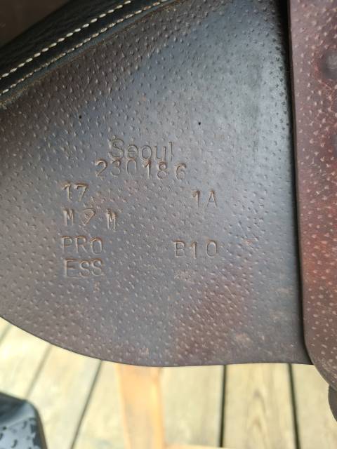 Selle S&eacute;oul Forestier 17 pouces 