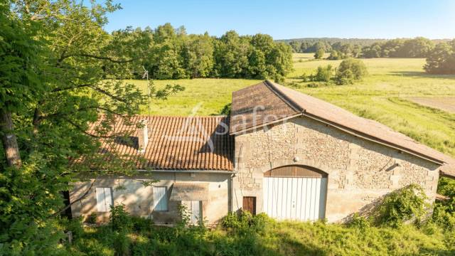 Propriété agricole bâtie sur 35ha, proche gironde