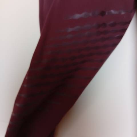 Pantalon d'&eacute;quitation femme bordeaux 