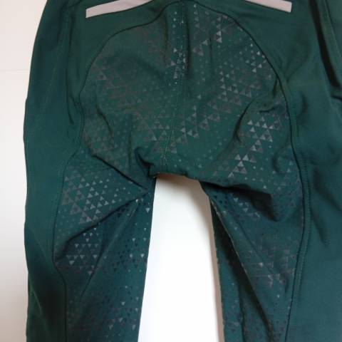 Pantalon d'&eacute;quitation femme vert fonc&eacute; 