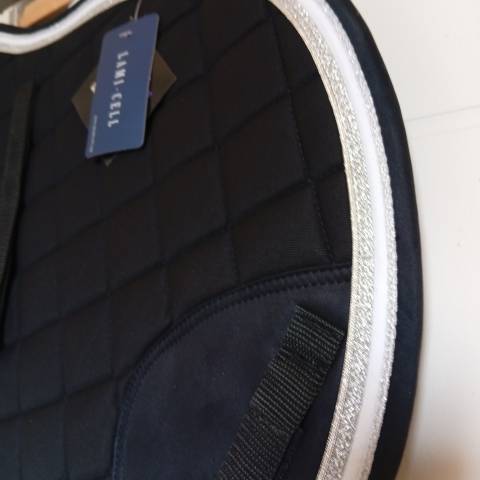 Tapis de selle mixte noir Lami-cell neuf