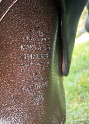 Selle de dressage Devoucoux