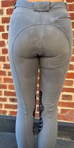 Pantalon d&rsquo;&eacute;quitation Fouganza gris