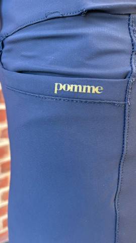Pantalon d&rsquo;&eacute;quitation Pomme bleu marine