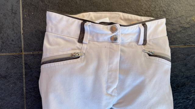 Pantalon d&rsquo;&eacute;quitation Equiplus blanc