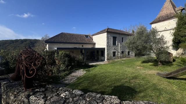 Lot-et-garonne : charmante propriété de 14 hectares (47