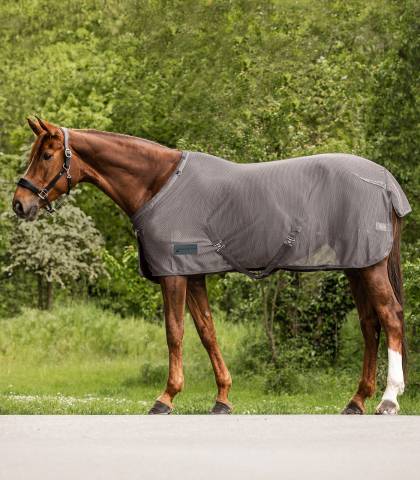 Chemise anti-mouches Comfort avec sangles croisées - Waldhausen - Maille mesh