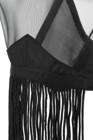 Masque anti mouche anti UV &agrave; franges - EQUITHEME