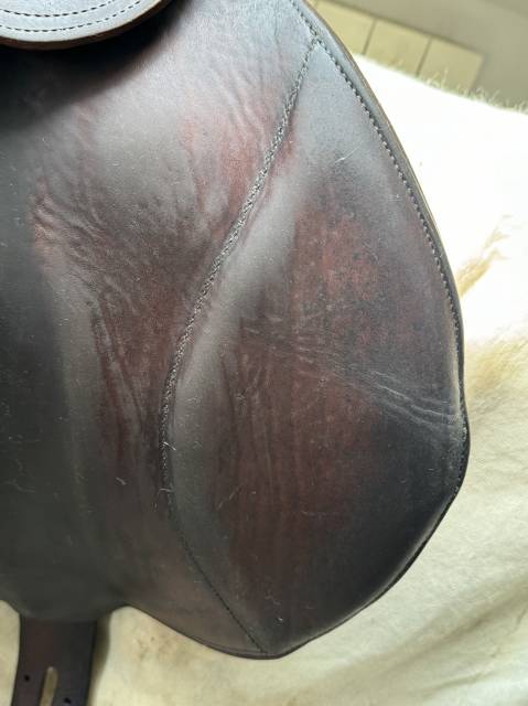 Selle mono quartier cross / obstacle Forestier Boeckelo