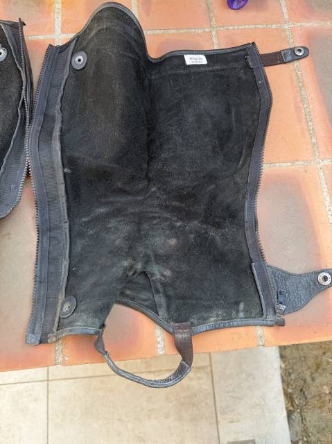 Chaps en cuir 
