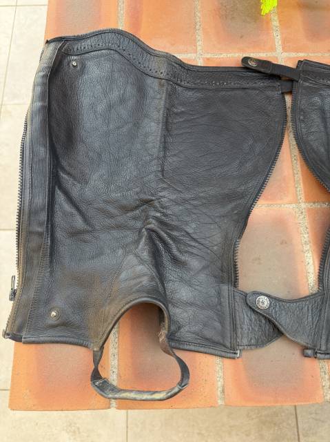 Chaps en cuir 