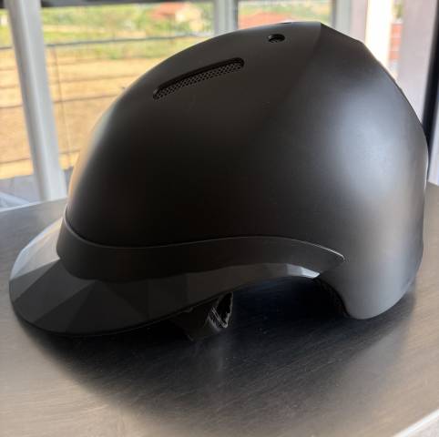 Casque NACA Gravity S Noir mat taille S avec visière 
