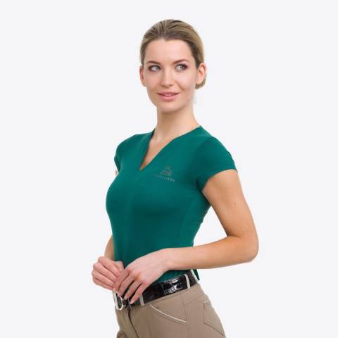 Tee-shirt technique &agrave; manches courtes ROSE GOLD - Cavalliera - Confort sup&eacute;rieur